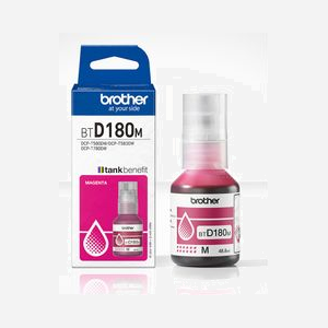 Brother BTD180M Bouteille d'Encre Magenta Originale - Rendement 5000 Pages - Compatibilité DCP-T580DW, DCP-T583DW, DCP-T780DW - Dimensions 40x100x45mm - Miniature 3