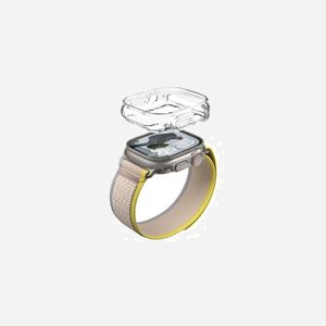 PanzerGlass SAFE. by TPU Bumper Transparent pour Apple Watch Ultra 49mm (Ultra/Ultra 2/Ultra 3) - Housse de protection, 41.4x48.7x13.1mm, 19g - Miniature 1