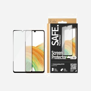 PanzerGlass SAFE. Protection d'écran Galaxy A33 5G, Verre Trempé, Anti-Rayures, Anti-Chocs, 154.7x68.96mm, Épaisseur 0.66mm, Revêtement Oléophobique - Miniature 2