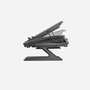 GENESIS Oxid 850 - Refroidisseur PC Portable 17.3" - 5 Ventilateurs (1x14cm + 4x6cm) - 2500 RPM - 70 CFM - 56 dB - USB - ABS/Métal - Miniature 3