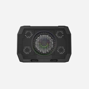 GENESIS Oxid 850 - Refroidisseur PC Portable 17.3" - 5 Ventilateurs (1x14cm + 4x6cm) - 2500 RPM - 70 CFM - 56 dB - USB - ABS/Métal - Miniature 4