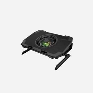 GENESIS Oxid 850 - Refroidisseur PC Portable 17.3" - 5 Ventilateurs (1x14cm + 4x6cm) - 2500 RPM - 70 CFM - 56 dB - USB - ABS/Métal - Miniature 5