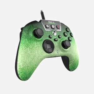 Manette de jeu Turtle Beach React-R USB Noire/Verte Analogique/Numérique pour PC, Xbox One, Xbox Series X/S, Jack 3.5mm, Câble 2.5m - Miniature 2