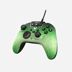 Manette de jeu Turtle Beach React-R USB Noire/Verte Analogique/Numérique pour PC, Xbox One, Xbox Series X/S, Jack 3.5mm, Câble 2.5m - Miniature 3