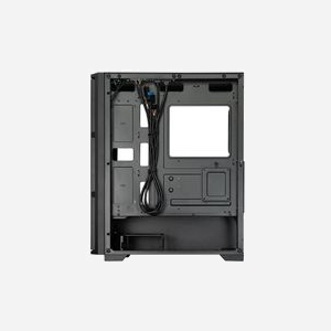 Boîtier PC Chieftec AS-02B-OP Midi Tower Noir, ATX/microATX/Mini-ITX, 2x 3.5", 2x 2.5", USB 2.0, USB Type-C, ventilation 1x120mm arrière, support radiateurs 360/280mm avant/haut - Miniature 4