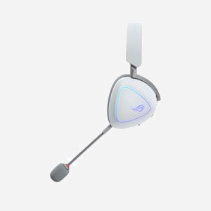 Casque gaming ASUS ROG Delta II filaire & sans fil USB-C/Bluetooth 20-20000Hz 318g arceau blanc pour PC/PS5/Nintendo Switch - Miniature 5