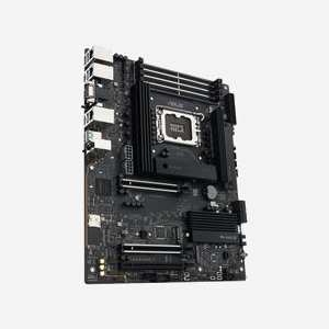 ASUS PRO WS W880-ACE SE : Carte mère ATX Intel W880, Socket LGA 1851, DDR5 jusqu'à 256Go 9066MHz, 3x PCIe x16, 4x M.2, SATA III, 2.5GbE, DisplayPort 2.1, HDMI 2.1 - Miniature 4