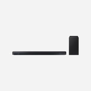 Samsung HW-Q600C/EN Barre de Son 3.1.2 Canaux 34W Noir Dolby Atmos/DTS:X, Q-Symphony, HDMI eARC, Bluetooth, Caisson de Basses Sans Fil