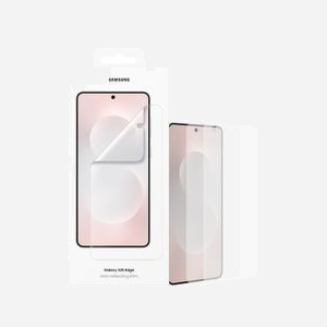 Samsung EF-US937CTEGWW Film Protection Anti-Reflets Transparent pour Galaxy S25 Edge 6.7", Résistant Poussière/Saleté, Kit Installation (2 Pièces) - Miniature 1