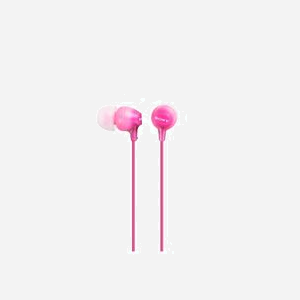 Sony MDR-EX15APPI Écouteurs intra-auriculaires rose, 8-22000Hz, 16 Ohm, 100dB, microphone intégré, connectivité filaire, unité de lecture 9mm