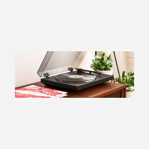 Sony PSLX310BT - Platine Vinyle Entraînement Courroie, Bluetooth 4.2 A2DP/APT-X, Plateau Aluminium 29.6cm, Bras Dynamique en J 19.7cm, Noir - Miniature 3
