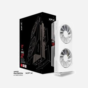 XFX Radeon RX 9060 XT 8Go GDDR6, 128-bit, 32 CU, Fréquence 1900MHz, Boost 3320MHz, PCI Express x16 5.0, 2 ventilateurs, AMD FreeSync, 1x HDMI 2.1, 2x DisplayPort 2.1 - Miniature 2