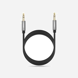 Câble Audio Ugreen 10736 Noir 3m, Connecteurs 3.5mm Mâle-Mâle, Contacts Plaqué Or, Facteur de Forme Droit, Plug and Play - Miniature 2
