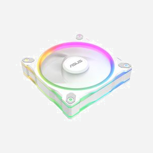 Ventilateur ASUS Prime MR120 ARGB Blanc 120mm, 1600tr/min, 58 CFM, 21dB, LED 20, 12V, Boîtier PC, Manchon de palier, Dimensions 120x120x28mm - Miniature 4