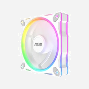 Ventilateur ASUS Prime MR120 ARGB Blanc 120mm, 1600tr/min, 58 CFM, 21dB, LED 20, 12V, Boîtier PC, Manchon de palier, Dimensions 120x120x28mm - Miniature 5