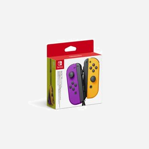 Nintendo Joy-Con Nintendo Switch Bluetooth Noir/Orange/Violet - Manette Analogique/Numérique - 40x100x25mm - Compatible Nintendo Switch - Miniature 3