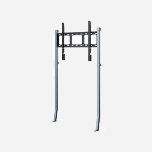 Support Mural/Sol Yealink MB-WallStand-650W pour MeetingBoard 65 Pro (992x127x1547mm, 12.7kg), Gris/Noir, Installation à Poser/Emmurer.