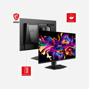 MSI MPG 271QRXDE QD-OLED : Écran Plat PC 26.5" WQHD (2560x1440) 360Hz 0.03ms GtG DisplayHDR 400 True Black, AMD FreeSync, Hub USB - Miniature 3