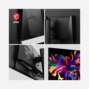 MSI MPG 271QRXDE QD-OLED : Écran Plat PC 26.5" WQHD (2560x1440) 360Hz 0.03ms GtG DisplayHDR 400 True Black, AMD FreeSync, Hub USB - Miniature 4