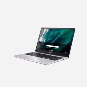Acer Chromebook CB315-4H-C6SD - Écran 15.6" Full HD, Intel N4500, 8Go LPDDR4x, 64Go Flash, Wi-Fi 6, ChromeOS, Argent, Intel UHD Graphics - Miniature 3