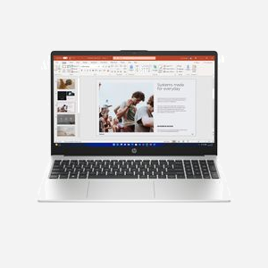 HP 255 G10 - AMD Ryzen 5 7530U, 15.6" FHD SVA, 8Go DDR4 3200MHz, 512Go SSD NVMe PCIe, Wi-Fi 6, Windows 11 Home, Argent Turbo - Miniature 1