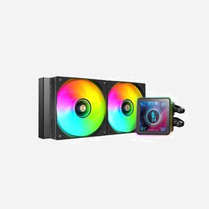Mars Gaming ML-VISIONPRO240 : Refroidisseur liquide AIO pour processeur, radiateur 275mm, 2x120mm PWM 800-2300tr/min, sockets Intel/AMD, TDP 500W - Miniature 2