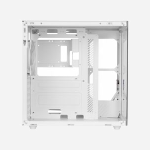 Mars Gaming MCV-ONEW Boîtier PC Midi Tower Blanc, Acier/Verre Trempé, ATX/micro ATX/Mini-ITX, 1x120mm AR, USB 3.2 Gen 1, Refroidissement liquide. - Miniature 4
