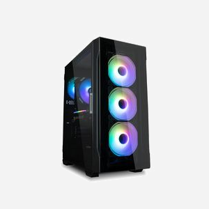 Zalman I3 NEO TG BLACK - Boîtier PC Midi Tower ATX/micro ATX/Mini-ITX, 3x120mm avant, 1x120mm arrière, USB 3.2 Gen 1, Acier/Plastique/Verre Trempé - Miniature 1