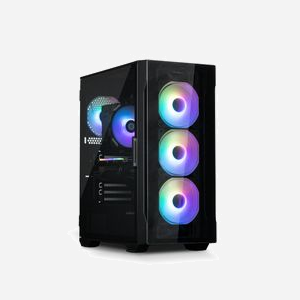 Zalman I3 NEO TG BLACK - Boîtier PC Midi Tower ATX/micro ATX/Mini-ITX, 3x120mm avant, 1x120mm arrière, USB 3.2 Gen 1, Acier/Plastique/Verre Trempé - Miniature 2
