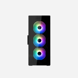 Zalman I3 NEO TG BLACK - Boîtier PC Midi Tower ATX/micro ATX/Mini-ITX, 3x120mm avant, 1x120mm arrière, USB 3.2 Gen 1, Acier/Plastique/Verre Trempé - Miniature 3