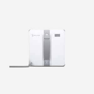 Ecovacs WINBOT MINI WG841-01TD Robot Lave-Vitre Autonome, Aspiration, Batterie Li-Ion, 215x55x215mm, Fenêtres 22x25cm Min, 63dB, Gris/Blanc