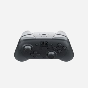Manette Nintendo Switch 2 Pro Noire Bluetooth, Connecteur USB Type-C, Prise Casque 3.5mm, Batterie 1070 mAh, Accéléromètre & Gyroscope, 240g - Miniature 3