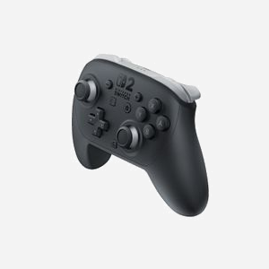 Manette Nintendo Switch 2 Pro Noire Bluetooth, Connecteur USB Type-C, Prise Casque 3.5mm, Batterie 1070 mAh, Accéléromètre & Gyroscope, 240g - Miniature 4