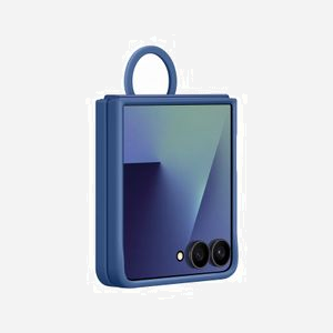 Samsung Coque Protection Galaxy Z Flip7 EF-PF766TNEGWW Marine Silicone 6.85" Résistante aux Traces de Doigts Compatibilité Samsung - Miniature 2