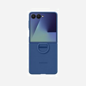 Samsung Coque Protection Galaxy Z Flip7 EF-PF766TNEGWW Marine Silicone 6.85" Résistante aux Traces de Doigts Compatibilité Samsung - Miniature 3