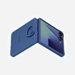 Samsung Coque Protection Galaxy Z Flip7 EF-PF766TNEGWW Marine Silicone 6.85" Résistante aux Traces de Doigts Compatibilité Samsung - Miniature 4