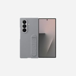 Samsung EF-MF966CJEGWW Housse Silicone Grise pour Samsung, Écran Max 6.85", Résistante aux Traces, Fabriquée en Corée du Sud