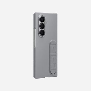 Samsung EF-MF966CJEGWW Housse Silicone Grise pour Samsung, Écran Max 6.85", Résistante aux Traces, Fabriquée en Corée du Sud - Miniature 2