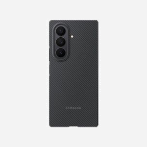 Samsung EF-XF966SBEGWW Housse Fibre Carbone Ultra-Fine 0.8mm pour Galaxy Z Fold7 (6.85") Noir (Siyah) Silicone Compatible Samsung - Miniature 3