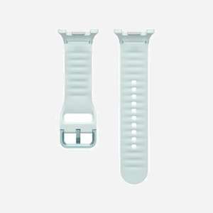 Bracelet Samsung ET-SNL32SMEGEU Sport Silicone Menthe (S/M) pour Galaxy Watch8 | Watch8 Classic - Caoutchouc, Attache Dynamique - Miniature 2