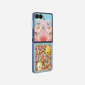 Samsung Coque EF-ZF766CTEGWW Silicone Transparent pour Galaxy Z Flip7 Écran 6.9" avec Emplacement Carte NFC - Miniature 3
