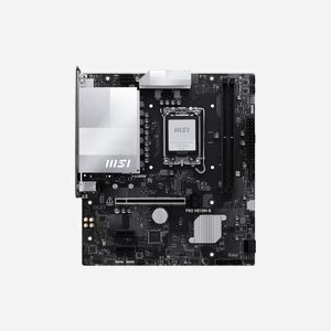 Carte mère MSI PRO H810M-B Intel H810 LGA 1851 micro ATX, 2x DDR5-SDRAM 128Go max, SATA III, 2.5GbE, 1x PCIe 5.0 x16, 1x M.2, Windows 11