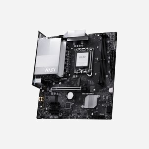 Carte mère MSI PRO H810M-B Intel H810 LGA 1851 micro ATX, 2x DDR5-SDRAM 128Go max, SATA III, 2.5GbE, 1x PCIe 5.0 x16, 1x M.2, Windows 11 - Miniature 2