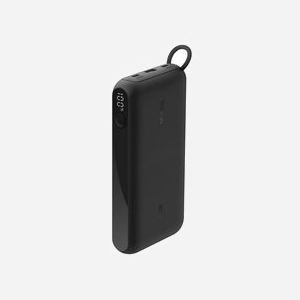 Belkin BPB028HQBK - Batterie Externe 20000mAh Noire, 1x USB-A & 2x USB-C, Affichage, Compatible Smartphones/Tablettes, Protection Surchauffe - Miniature 5