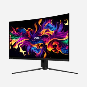MSI Ecran PC Gaming MPG 321CURXDE QD-OLED 31.5" UHD 4K (3840x2160) 240Hz 0.03ms GTG DisplayHDR True Black 400 AMD FreeSync Premium Pro HDMI 2.1 - Miniature 2