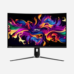 MSI Ecran PC Gaming MPG 321CURXDE QD-OLED 31.5" UHD 4K (3840x2160) 240Hz 0.03ms GTG DisplayHDR True Black 400 AMD FreeSync Premium Pro HDMI 2.1 - Miniature 4