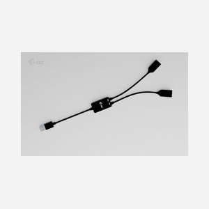 i-tec U3CBLHUB2A : Hub USB-A 2 Ports USB 3.2 Gen 1 (5 Gbit/s), Câble Intégré 0.1m, Compatible Windows, macOS, Android, ChromeOS, iPadOS, Linux - Miniature 3