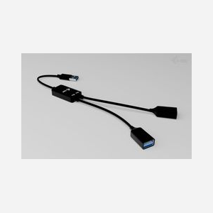 i-tec U3CBLHUB2A : Hub USB-A 2 Ports USB 3.2 Gen 1 (5 Gbit/s), Câble Intégré 0.1m, Compatible Windows, macOS, Android, ChromeOS, iPadOS, Linux - Miniature 5