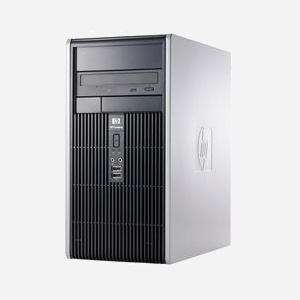 HP Compaq dc5800 Microtour - KK375ET - Plateforme PC Professionnelle - Format Microtour - Architecture Standard - Pour environnements Windows, Linux - Miniature 2