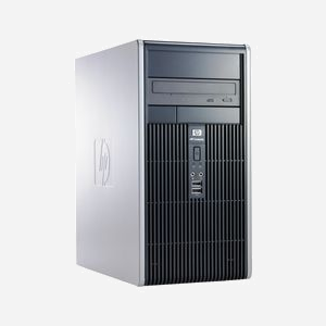 HP Compaq dc5800 Microtour - KK375ET - Plateforme PC Professionnelle - Format Microtour - Architecture Standard - Pour environnements Windows, Linux - Miniature 3